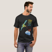 T-shirt Peloton UNIQUE LOL-85 d'action de laser (Devant entier)