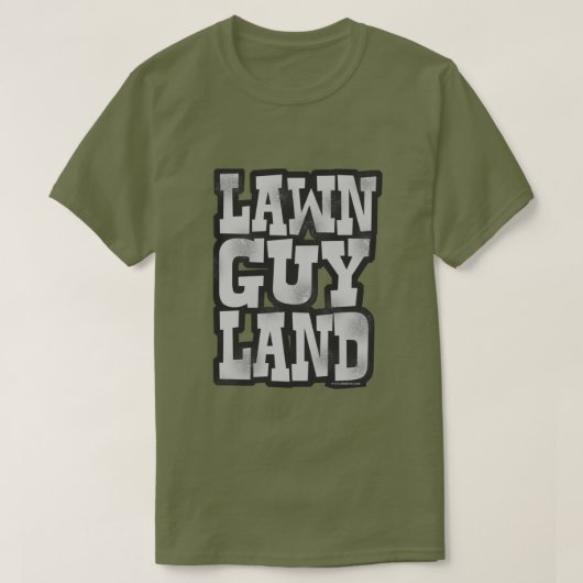 T-shirt Pelouse Guy Terre Épopée Long Island Motto (Design devant)