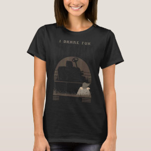 T-shirt Pelouse tondeuse papa père Landscaper Mole Tracé
