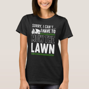 T-shirt Pelouse tondre l'herbe couper la puissance papa pè