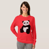 T-shirt peluche de panda (Devant entier)