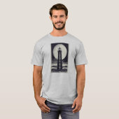 T-shirt Pemaquid Point Light Lune (Devant entier)