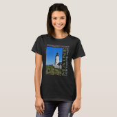 T-shirt Pemaquié Point Lighthouse Maine Design (Devant entier)