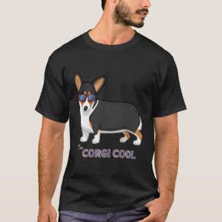 T-shirt Pembroke Corgi Cool Sungla
