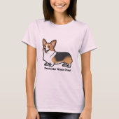 T-shirt Pembroke Welsh Corgi (Devant)