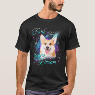 T-shirt Pembroke Welsh Corgi Chien Dreams