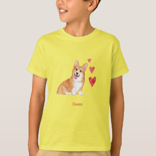 T-shirt Pembroke Welsh Corgi Chien personnalisé