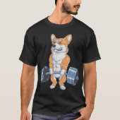 T-shirt Pembroke Welsh Corgi Chien Travailler Funny Corgi  (Devant)