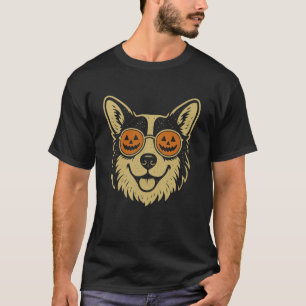T-shirt Pembroke Welsh Corgi drôle d'Halloween Chien Citro