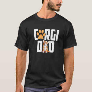 T-shirt Pembroke Welsh Corgi - Papa Corgi Premium
