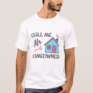 T-shirt Pendaison de crémaillère Appelez-moi Monsieur Prop