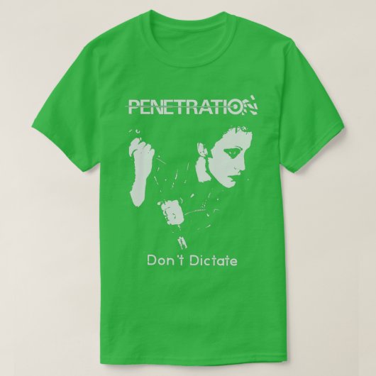 T-shirt Pénétration ne dicte pas Punk (Design devant)