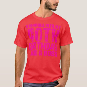 T-shirt Pénétrer Dans Mon 40e Anniversaire Comme Un Patron