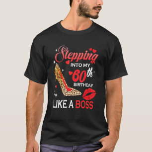 T-shirt Pénétrer Dans Mon 60e Anniversaire Comme Un Patron