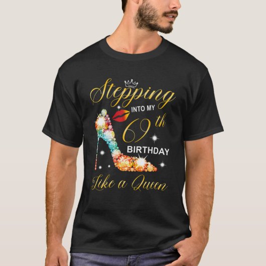 T-shirt Pénétrer Dans Mon 69E Anniversaire Comme Un Patron (Devant)