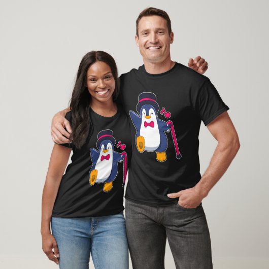 T-shirt Penguin as Groom with Tie (Unisexe)