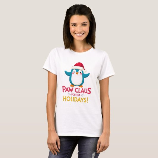 T-shirt Penguin Cheer (Devant entier)