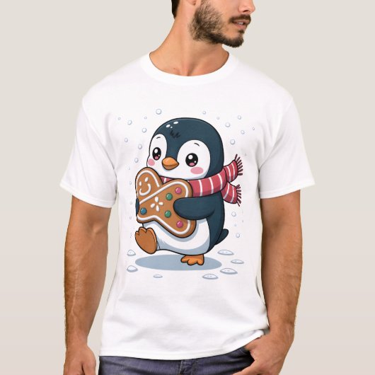 T-shirt Penguin Cookie Caper (Devant)