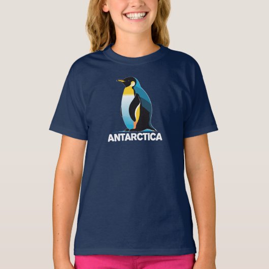 T-shirt Penguin de l'Antarctique (Devant)