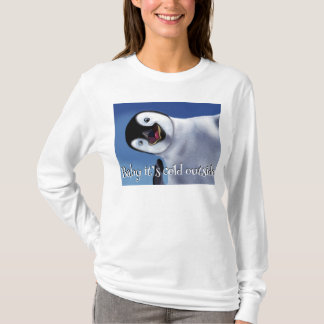 T-shirt Penguin d'hiver