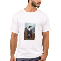 Penguin écossais en kilt