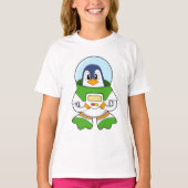 T-shirt Penguin en astronaute costume (Devant)