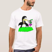 T-shirt Penguin et Leprechaun Unisex (Devant)