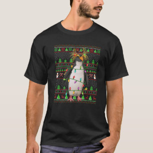 T-shirt Penguin Lover Correspondant Père Noël Ugly Empereu