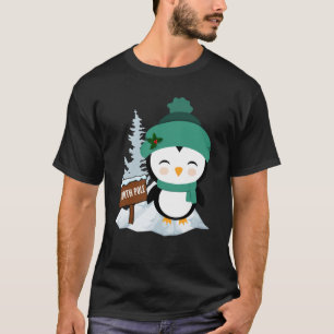 T-shirt Penguin Perdu Dans Le Pôle Nord Penguin