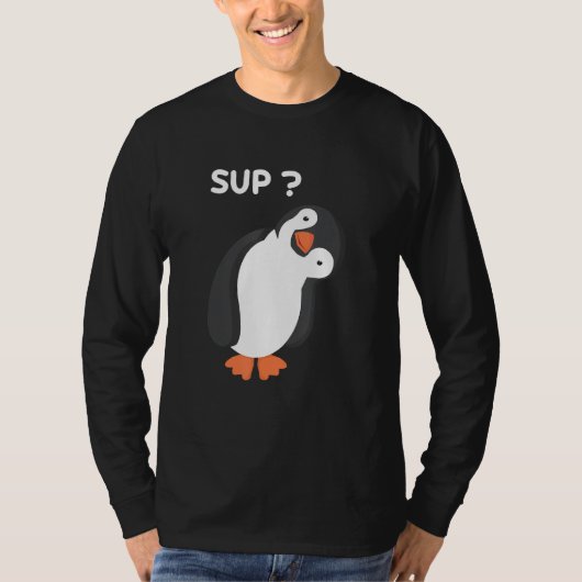 T-shirt penguin saying zookeeper animal love penguin (Devant)
