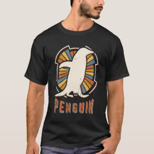 T-shirt Penguin Vintage classique Rétro amour animal