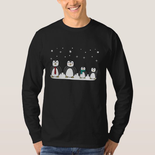T-shirt Penguin Wild Zoo Animal Bird Antarctica Zookeeper  (Devant)