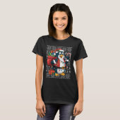 T-shirt Penguin Xmas Sweer Style laide Père Noël Penguin C (Devant entier)
