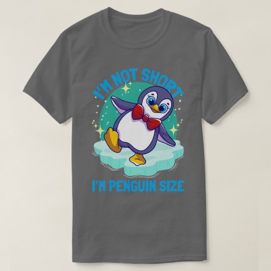 T-shirt Penguins Im Pas Court Im Penguin Taille3 (Design devant)