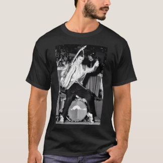 T-shirt Penguins Marching Across Icy Snow Fields