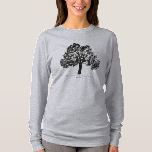 T-shirt Peninsula Gris à manches longues pour femmes
