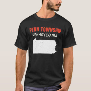 T-shirt Penn township Pennsylvania USA State America Trave