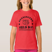 T-shirt Pennington Field Day Black (Devant)