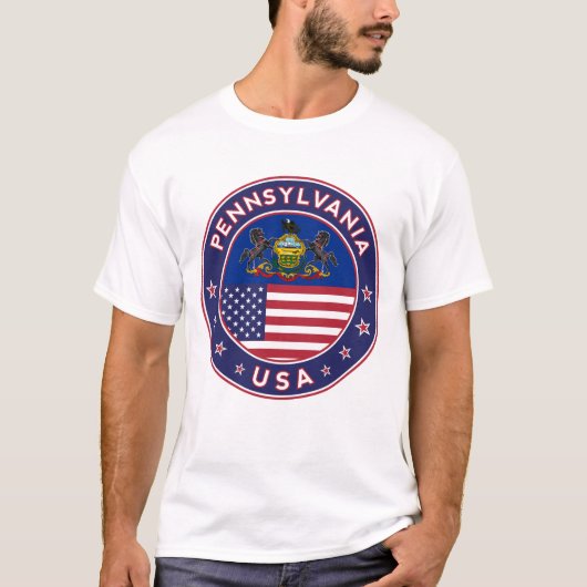T-shirt Pennsylvanie (Devant)