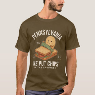 T-shirt Pennsylvanie chips