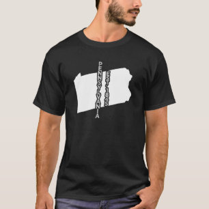 T-shirt Pennsylvanie Est 1845 Roots State