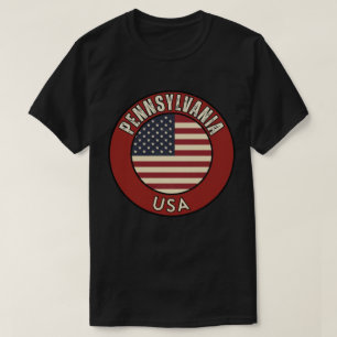 T-shirt Pennsylvanie États-Unis d'Amérique
