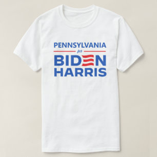 T-shirt Pennsylvanie pour Biden Harris