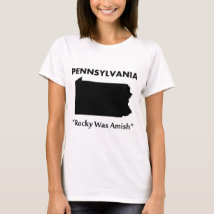 T-shirt Pennsylvanie - Rocky était amish
