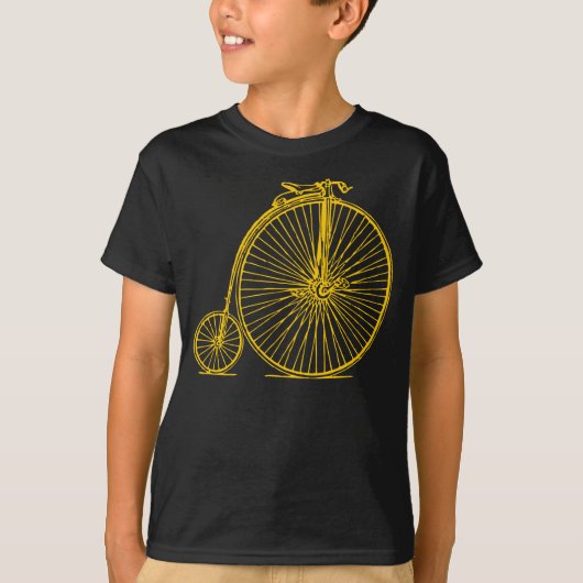 T-shirt Penny Farthing - Ambre (Devant)