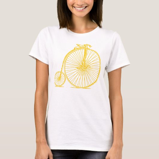 T-shirt Penny Farthing - Ambre (Devant)
