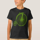 T-shirt Penny Farthing - Martian Green (Devant)