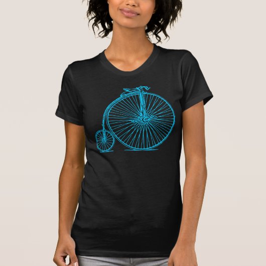 T-shirt Penny Farthing - Sky Blue (Devant)