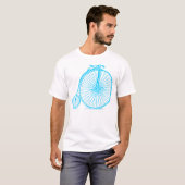 T-shirt Penny Farthing - Sky Blue (Devant entier)