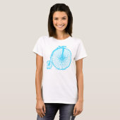 T-shirt Penny Farthing - Sky Blue (Devant entier)